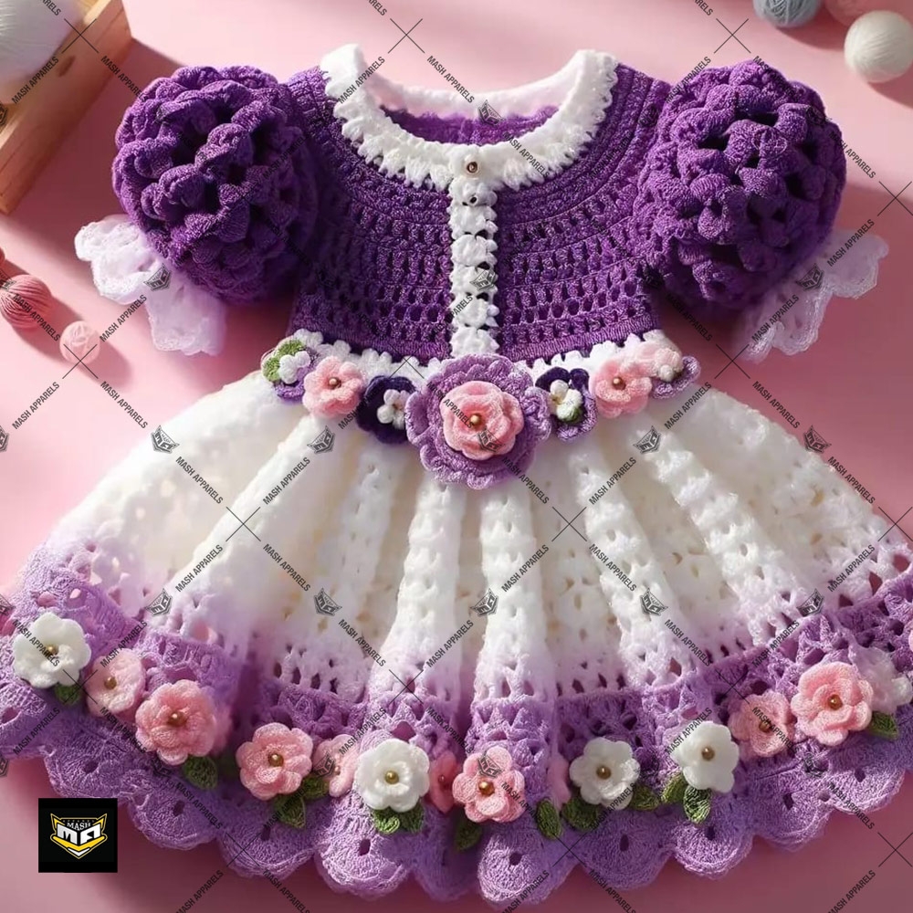 Crochet Baby Frocks