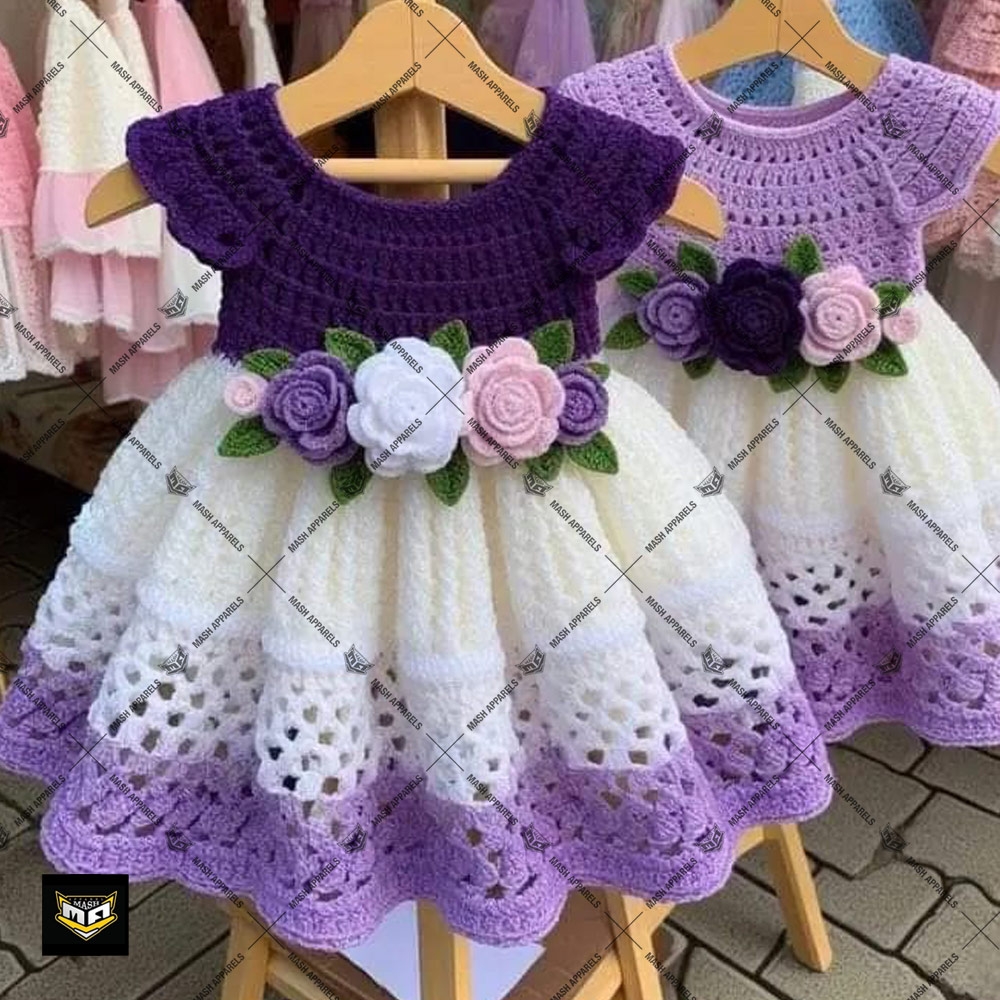 Crochet Baby Frocks