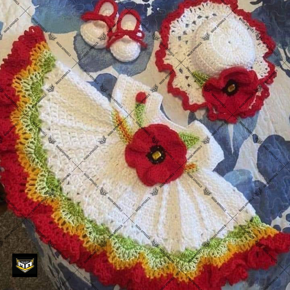Crochet Baby Frocks